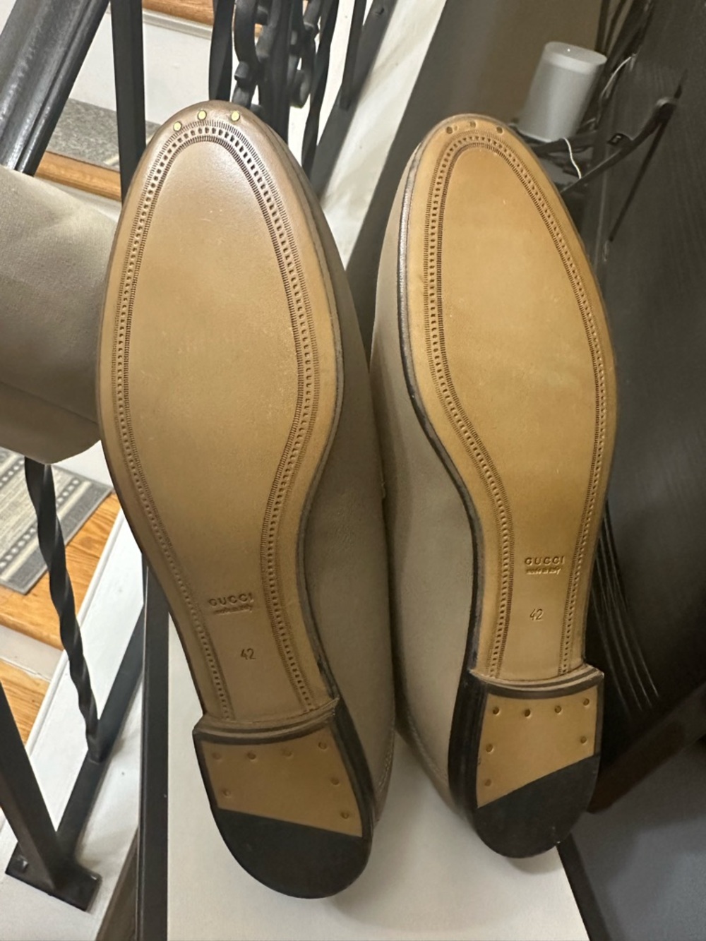 Gucci Horsebit Loafer biege/taupe size 42 size 11 NEW - Picture 7 of 10